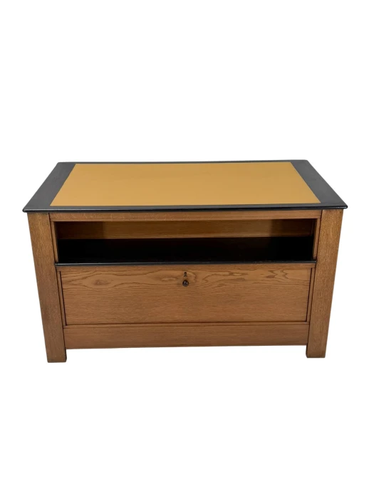 Art Deco Modernist Free-Standing Desk by J.A. Muntendam for L.O.V. Oosterbeek